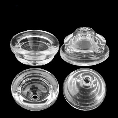 GLASS BOWL FOR SILICON PIPE REPLACEMENT BOWL 5CT/ BAG - BMD135